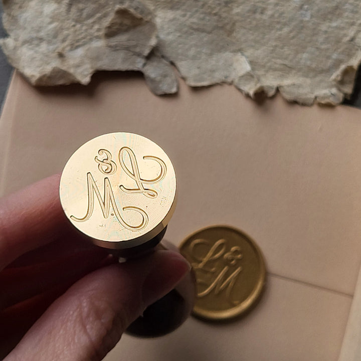 ‘Sophia’ Monogram STAMP ONLY - THE LITTLE BLUE BRUSH