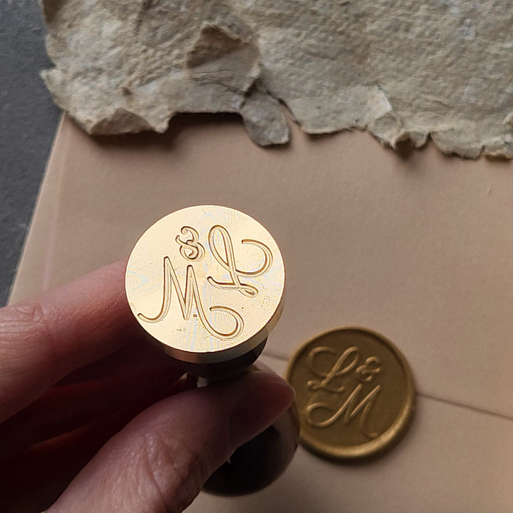 ‘Sophia’ Monogram STAMP ONLY - THE LITTLE BLUE BRUSH