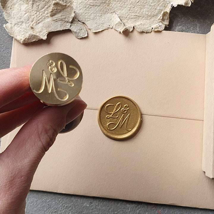 ‘Sophia’ Monogram STAMP ONLY - THE LITTLE BLUE BRUSH