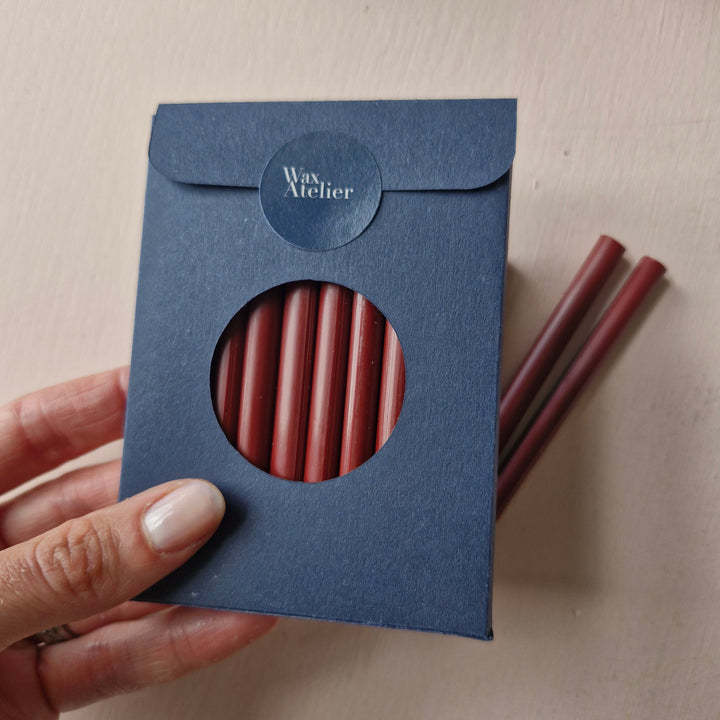 Pack of 10 : 7mm Berry Red