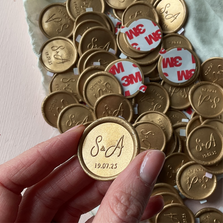 'Olivia' Monogram- Wax Seals - THE LITTLE BLUE BRUSH LONDON