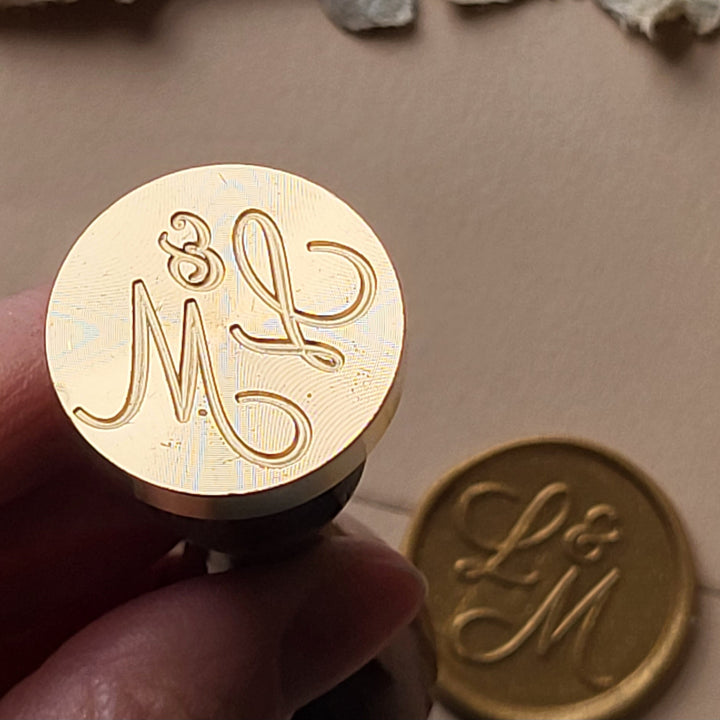 ‘Sophia’ Monogram STAMP ONLY - THE LITTLE BLUE BRUSH