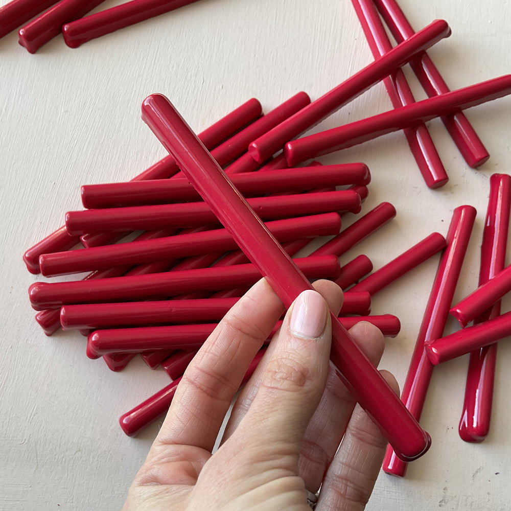 Lyndhurst & Windsor Traditional Red Bank of England Sealing Wax - THE LITTLE BLUE BRUSH LONDON