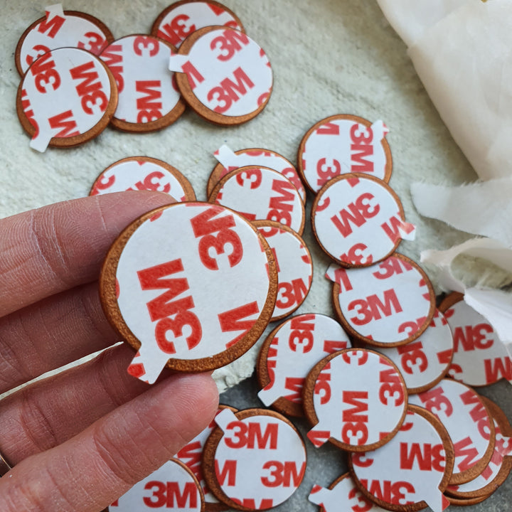 Adhesive Backing Stickers for Peel and Stick Wax Seals - THE LITTLE BLUE BRUSH