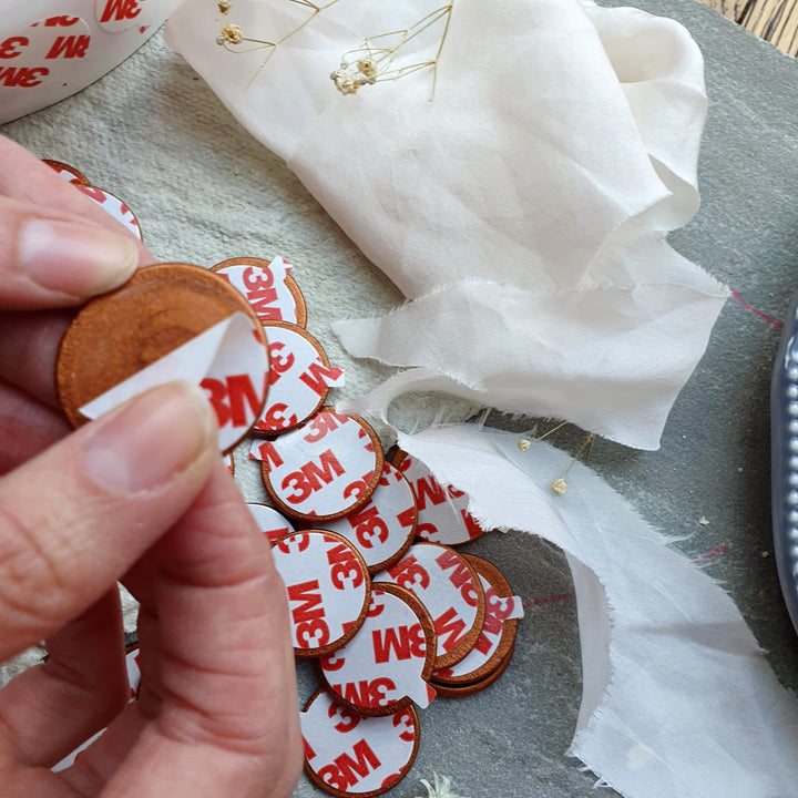 Adhesive Backing Stickers for Peel and Stick Wax Seals - THE LITTLE BLUE BRUSH