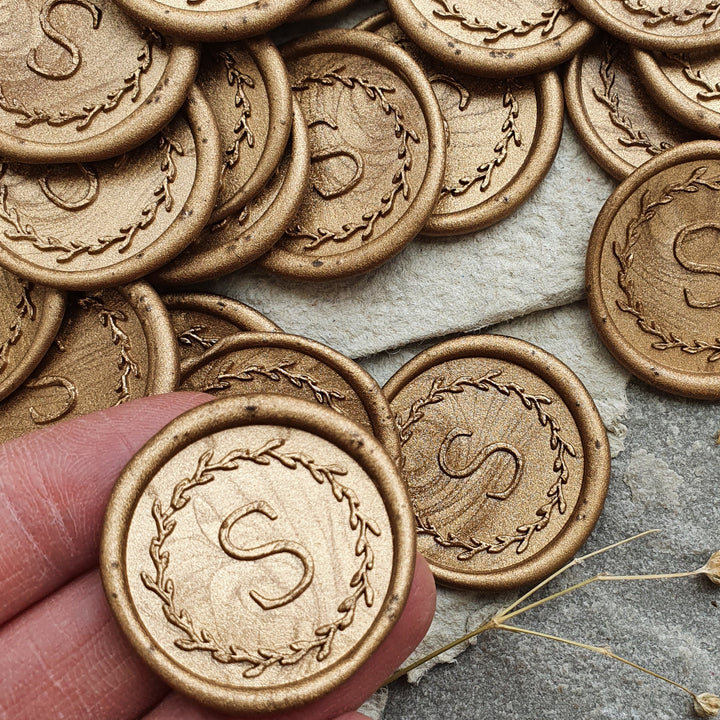 N°3 Monogram - Wax Seals - THE LITTLE BLUE BRUSH