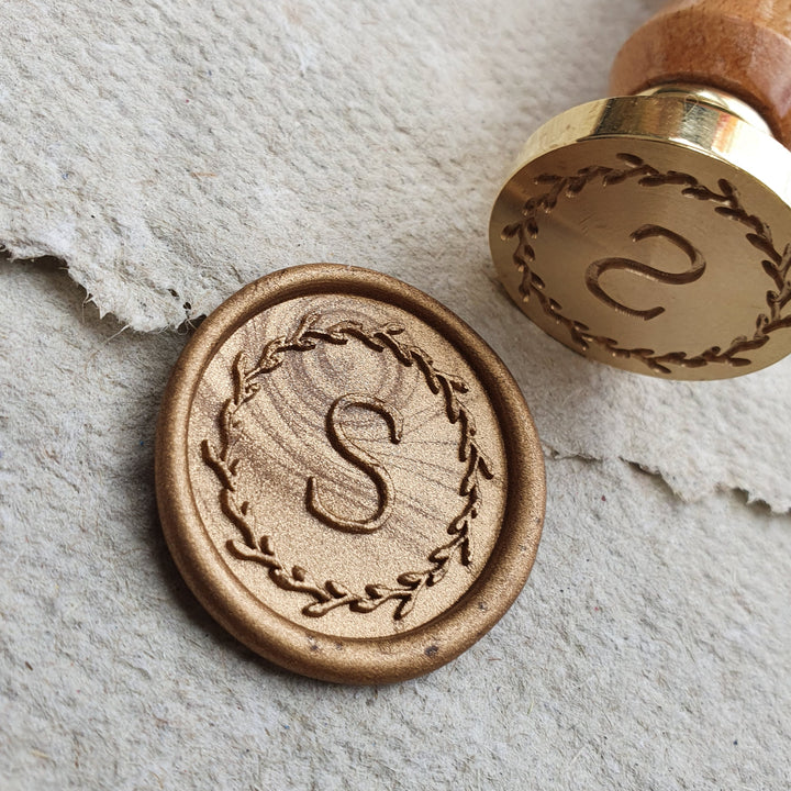 N°3 Monogram - Wax Seals - THE LITTLE BLUE BRUSH