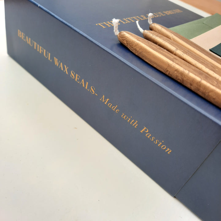 Custom 30mm Wax Stamp Gift Box - THE LITTLE BLUE BRUSH
