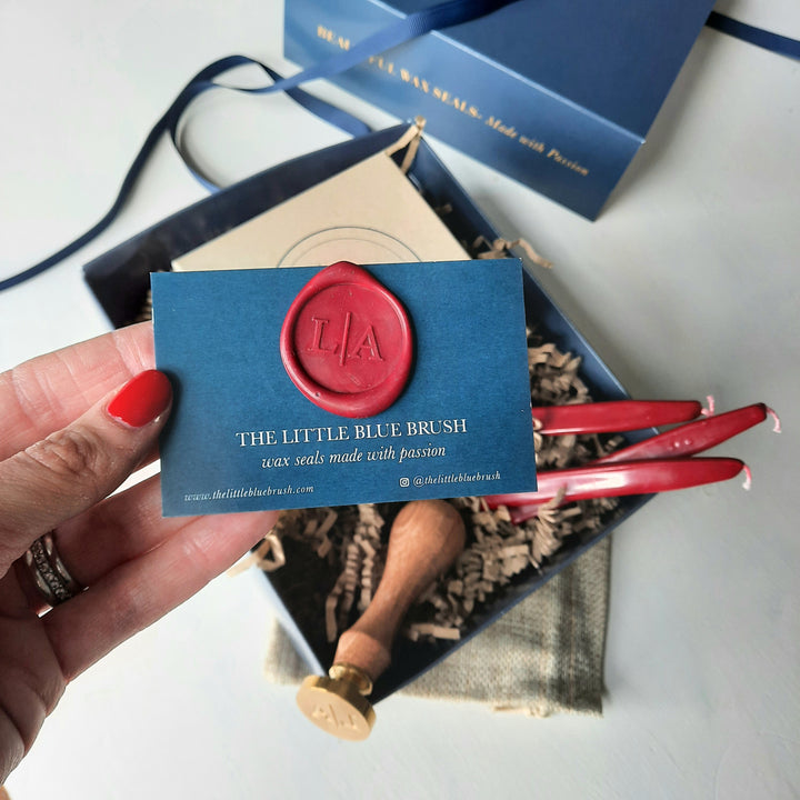 'Modern' Monogram Gift Box - THE LITTLE BLUE BRUSH