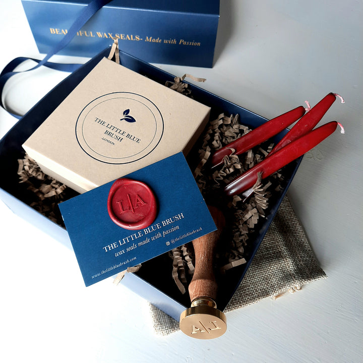 'Modern' Monogram Gift Box - THE LITTLE BLUE BRUSH