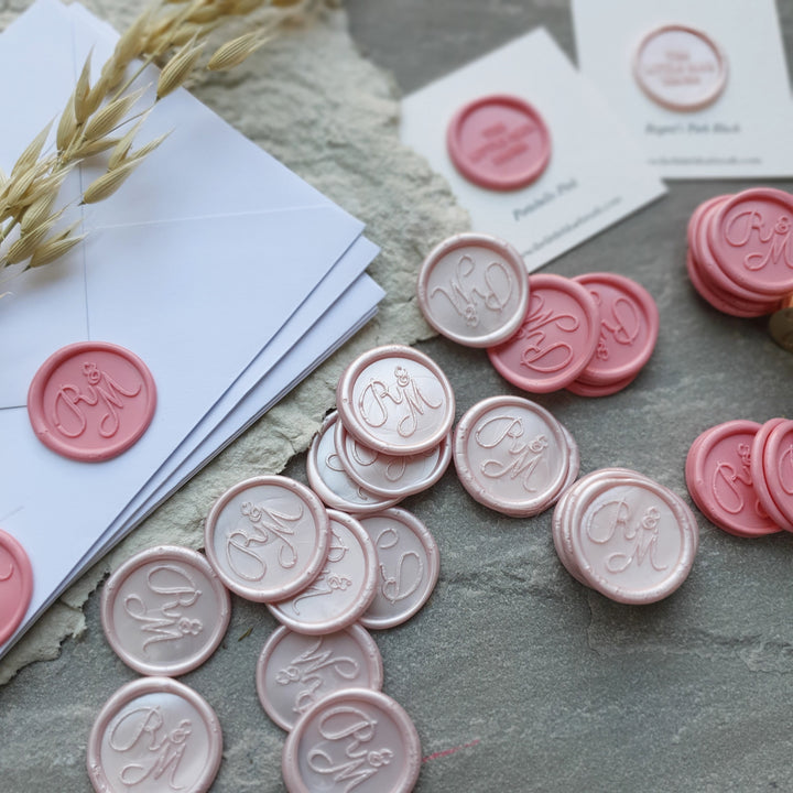 'Sophia' Monogram - Wax Seals - THE LITTLE BLUE BRUSH