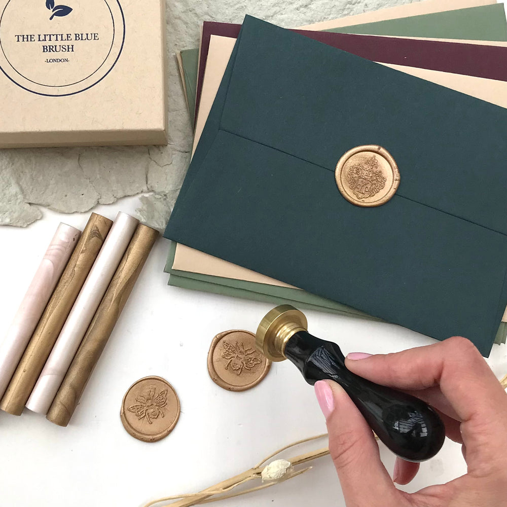 Custom 25mm Stamp - THE LITTLE BLUE BRUSH