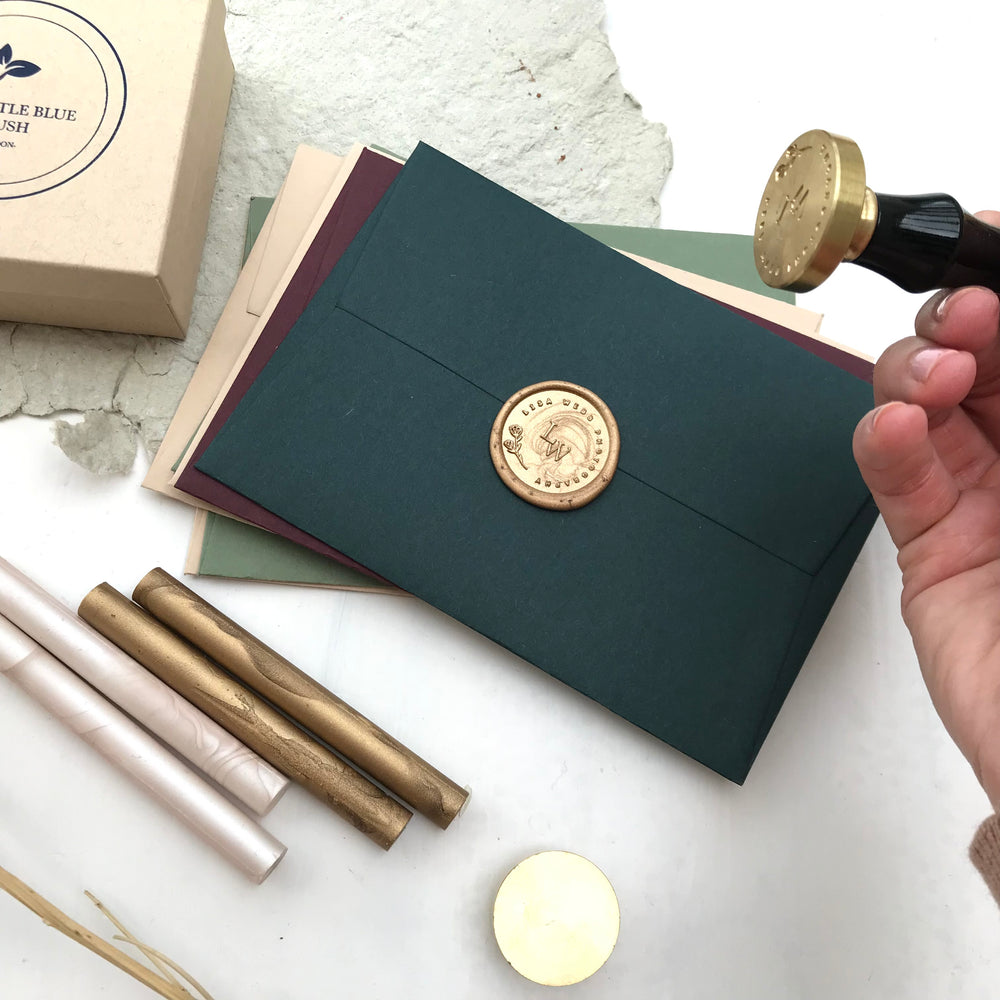 Custom 30mm Stamp - THE LITTLE BLUE BRUSH