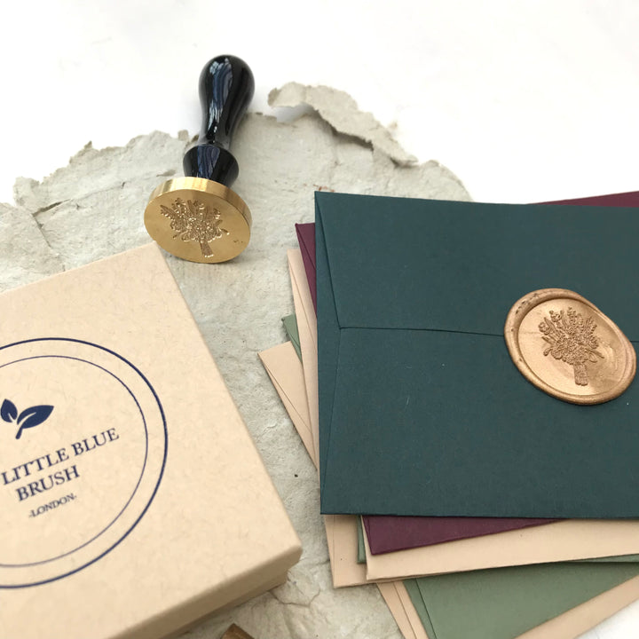 Custom 35mm Stamp - THE LITTLE BLUE BRUSH