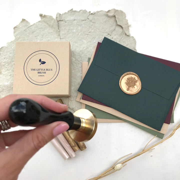 Custom 35mm Stamp - THE LITTLE BLUE BRUSH