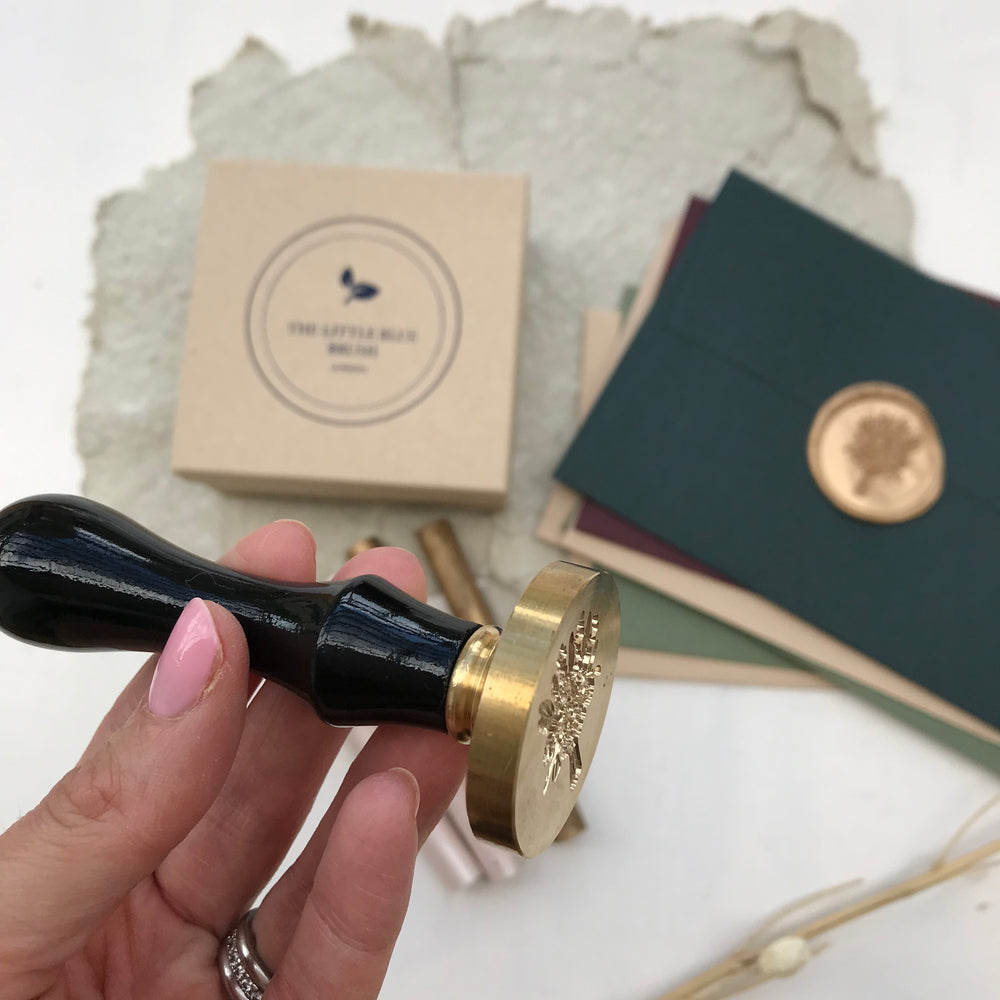 Custom 35mm Stamp - THE LITTLE BLUE BRUSH