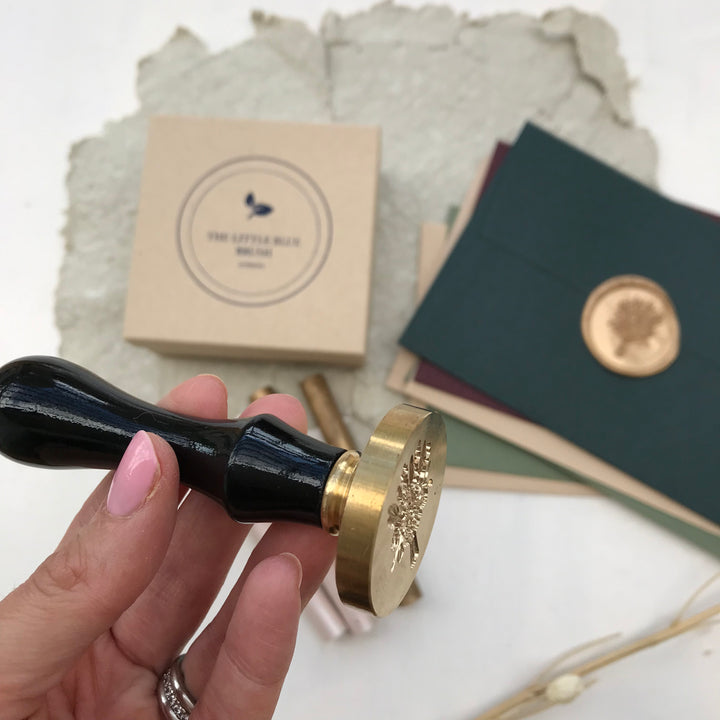 Custom 35mm Stamp - THE LITTLE BLUE BRUSH