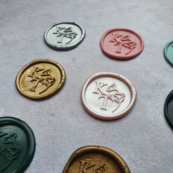 N°1 Monogram - Wax Seals - THE LITTLE BLUE BRUSH