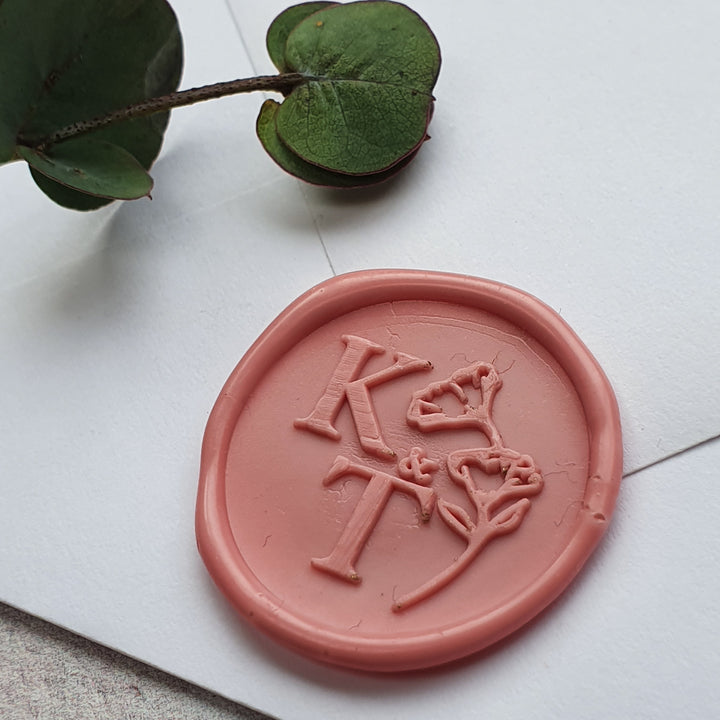 N°1 Monogram - Wax Seals - THE LITTLE BLUE BRUSH