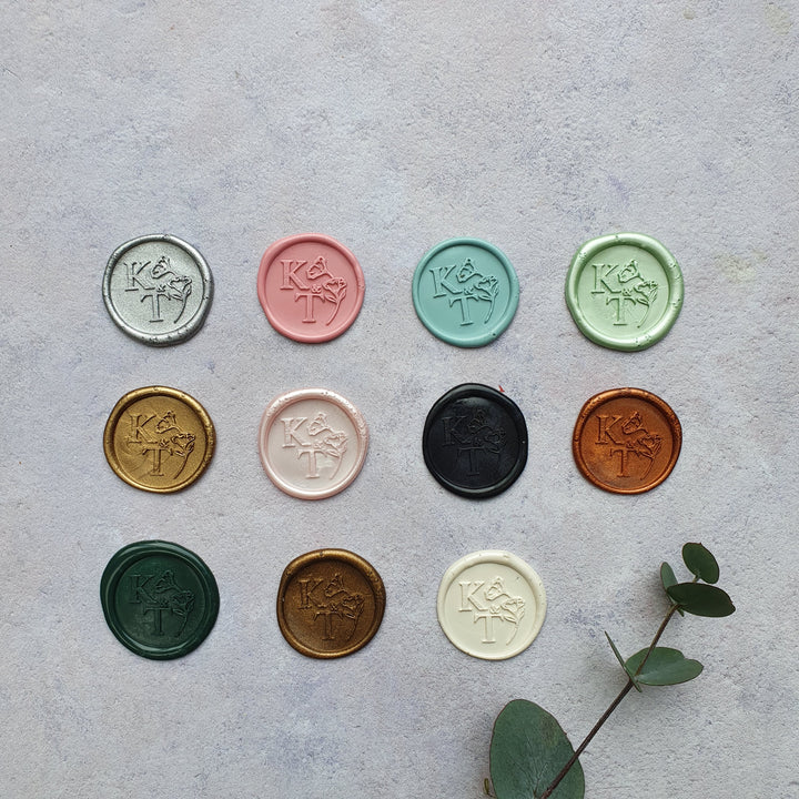 N°1 Monogram - Wax Seals - THE LITTLE BLUE BRUSH