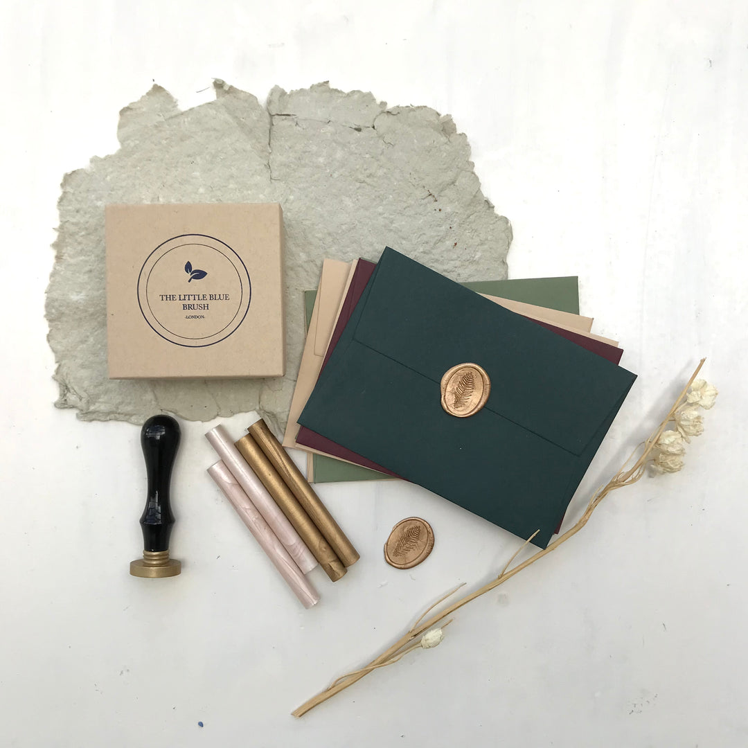 Oval Wax Stamp - THE LITTLE BLUE BRUSH