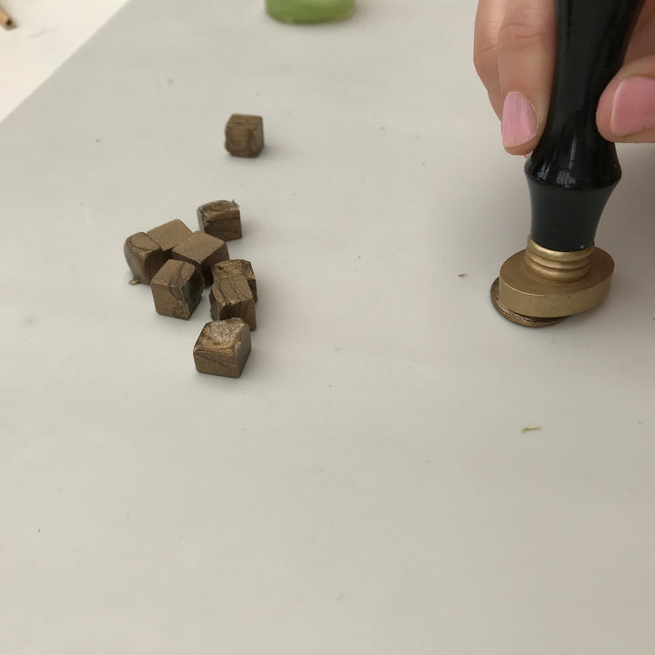 Oval Wax Stamp - THE LITTLE BLUE BRUSH