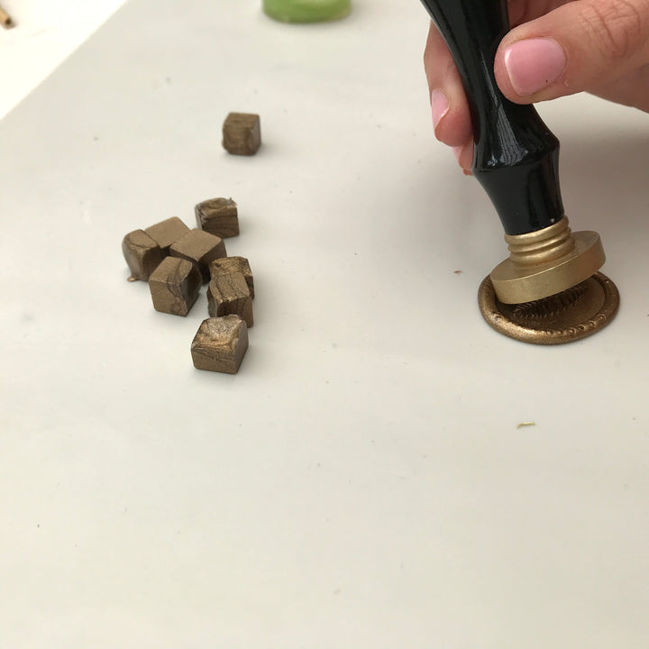 Oval Wax Stamp - THE LITTLE BLUE BRUSH