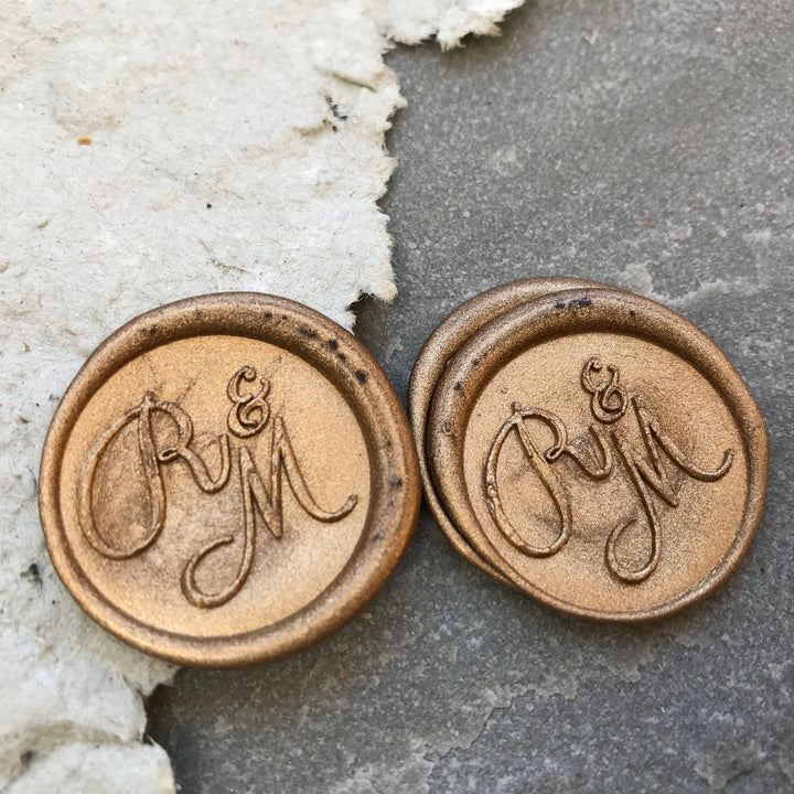 'Sophia' Monogram - Wax Seals - THE LITTLE BLUE BRUSH