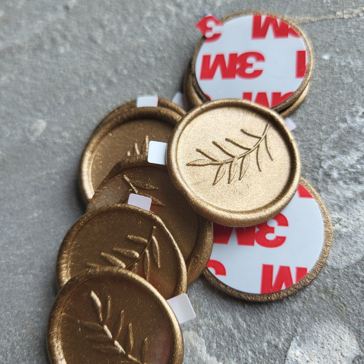 Limited Edition - Classic Gold Foliage Wax Seals