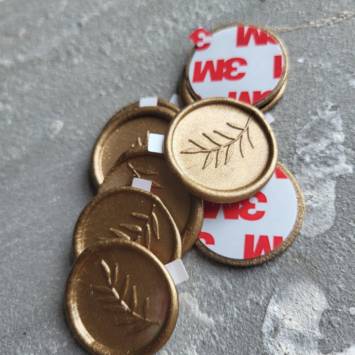 Limited Edition - Classic Gold Foliage Wax Seals