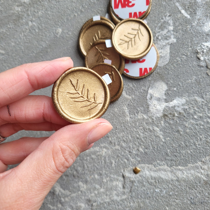 Limited Edition - Classic Gold Foliage Wax Seals