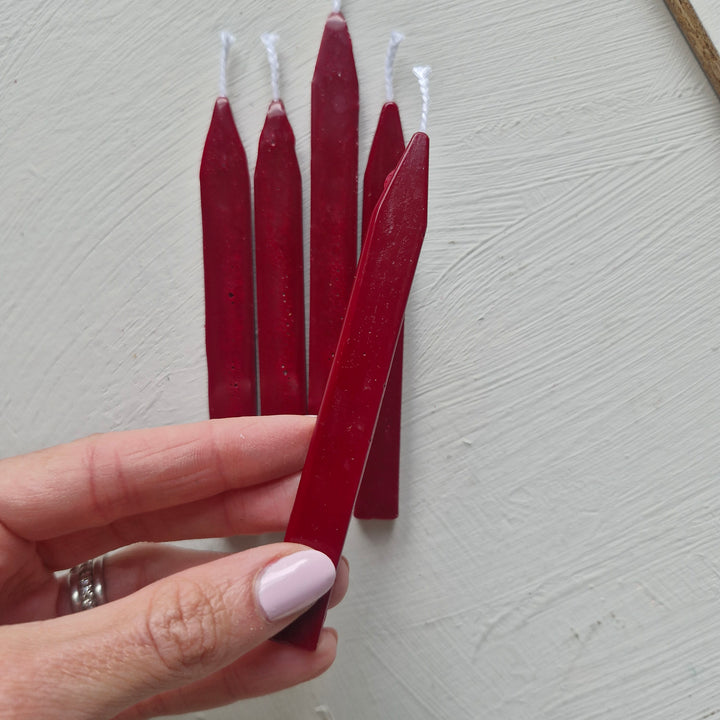 Red Sealing Wick Wax - THE LITTLE BLUE BRUSH LONDON