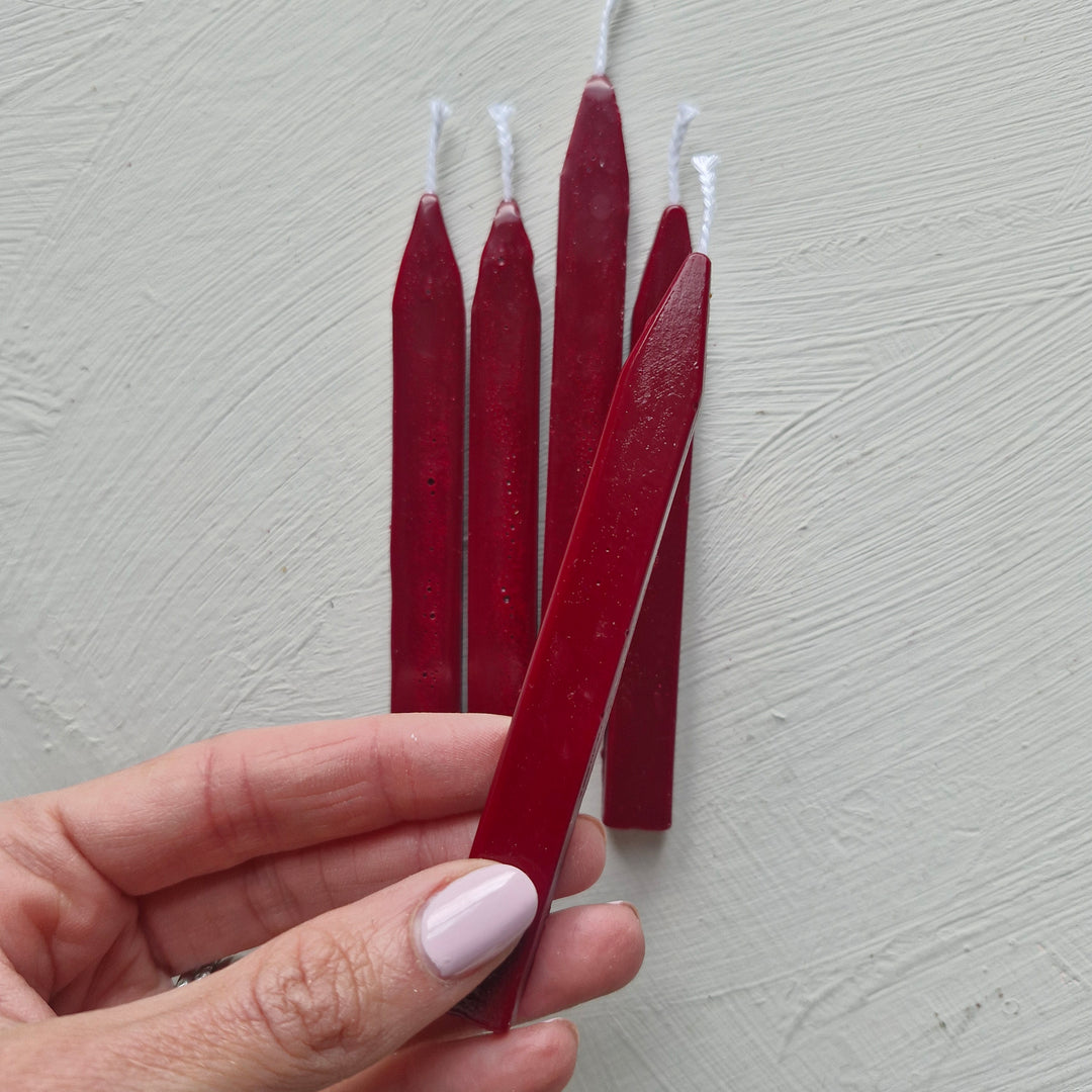 Red Sealing Wick Wax - THE LITTLE BLUE BRUSH LONDON