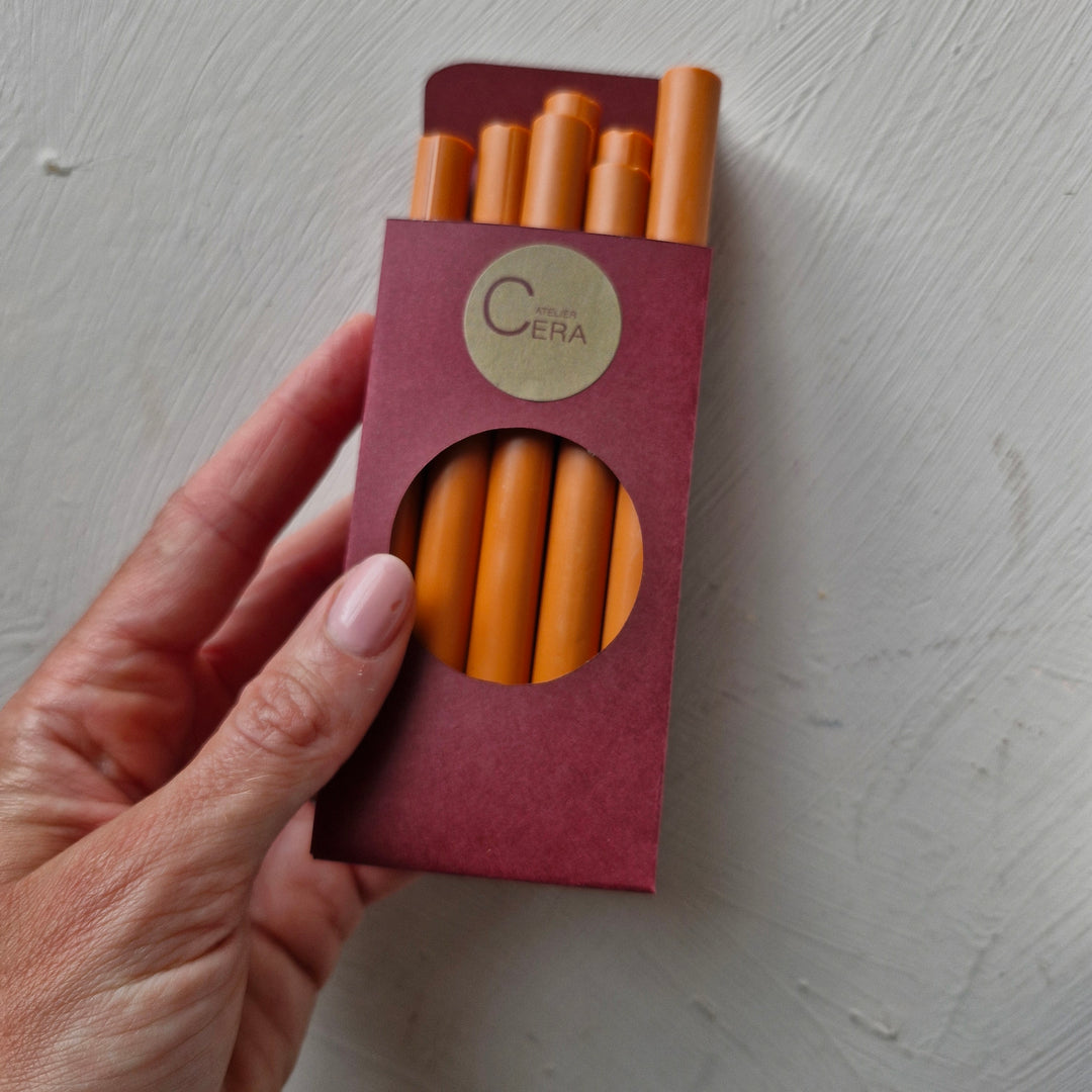 10 Pack of 11mm Sealing Wax - Sunset Orange