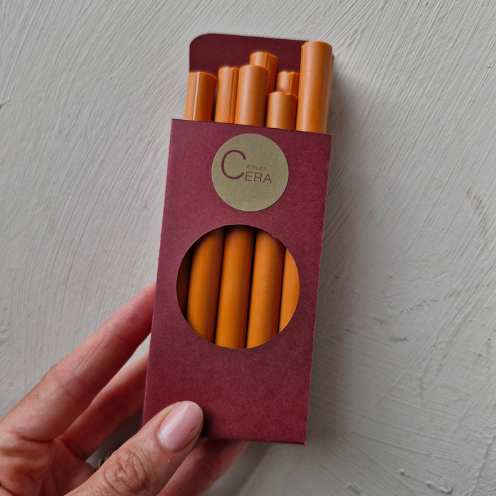 10 Pack of 11mm Sealing Wax - Sunset Orange