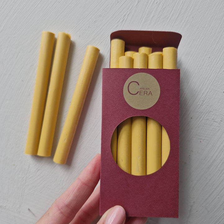 10 Pack of 11mm Sealing Wax - Apricot