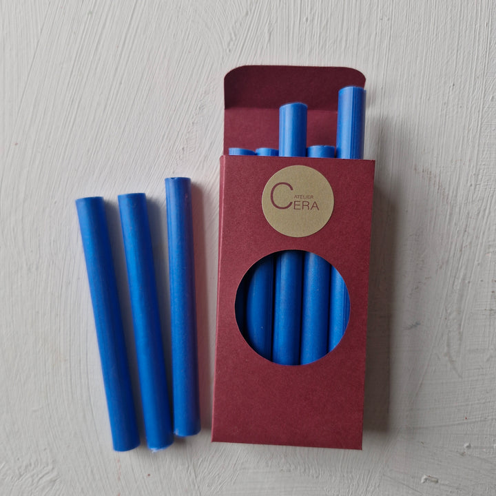 Pack of 10 , 11mm Sealing Wax Sticks - Cobalt Blue