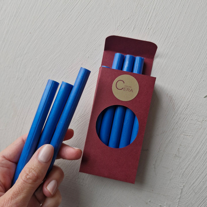 Pack of 10 , 11mm Sealing Wax Sticks - Cobalt Blue