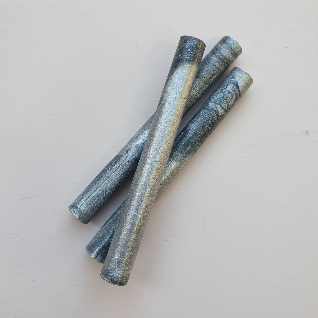 11mm Southfields Silver Sealing Wax - THE LITTLE BLUE BRUSH  