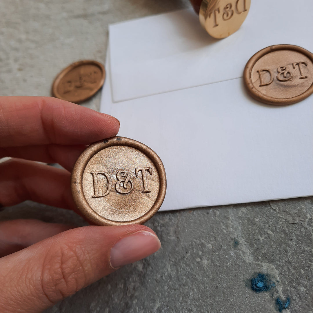 'Ella' Monogram - Wax Seals - THE LITTLE BLUE BRUSH LONDON