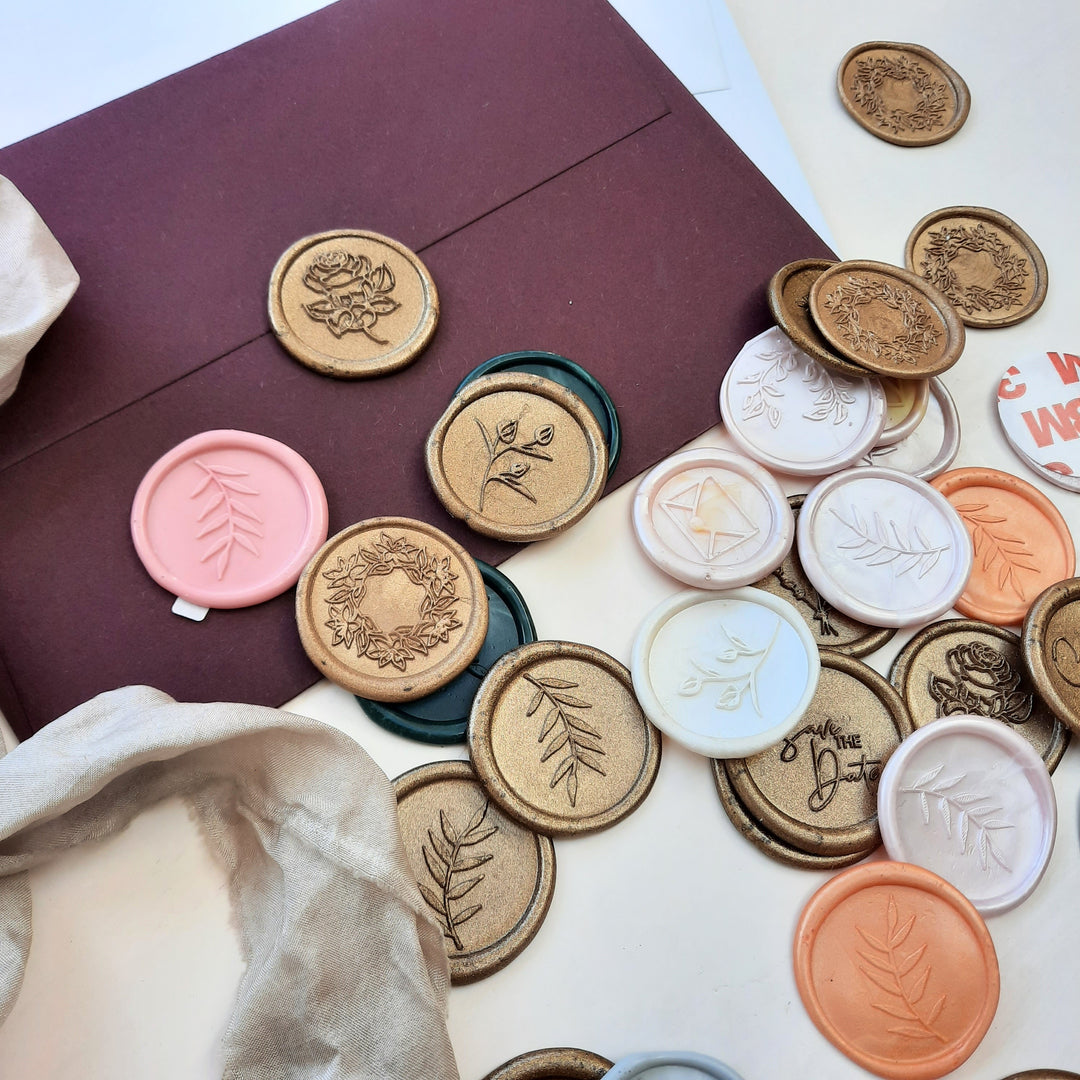Styling Wax Seals - THE LITTLE BLUE BRUSH  