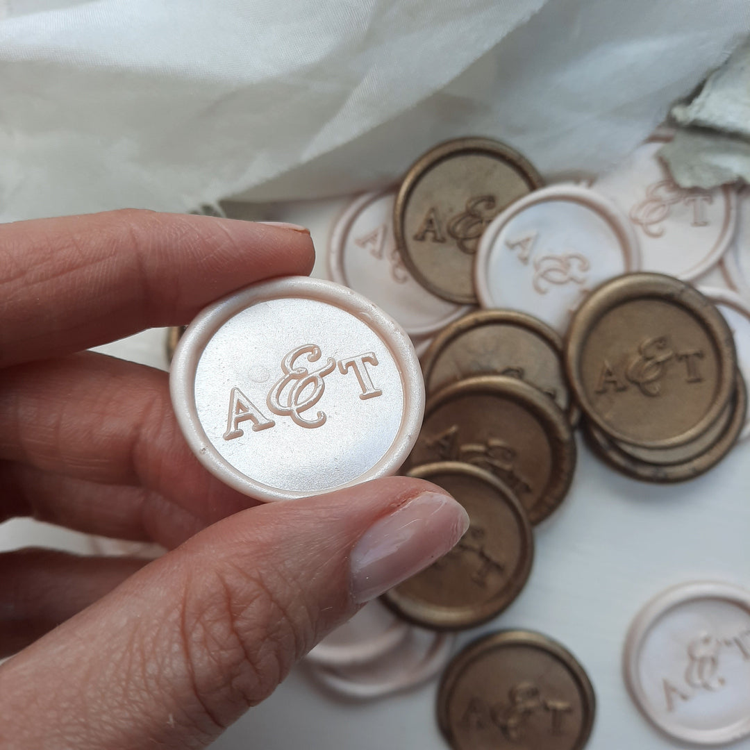 'Zoe' Monogram - Wax Seals - THE LITTLE BLUE BRUSH LONDON
