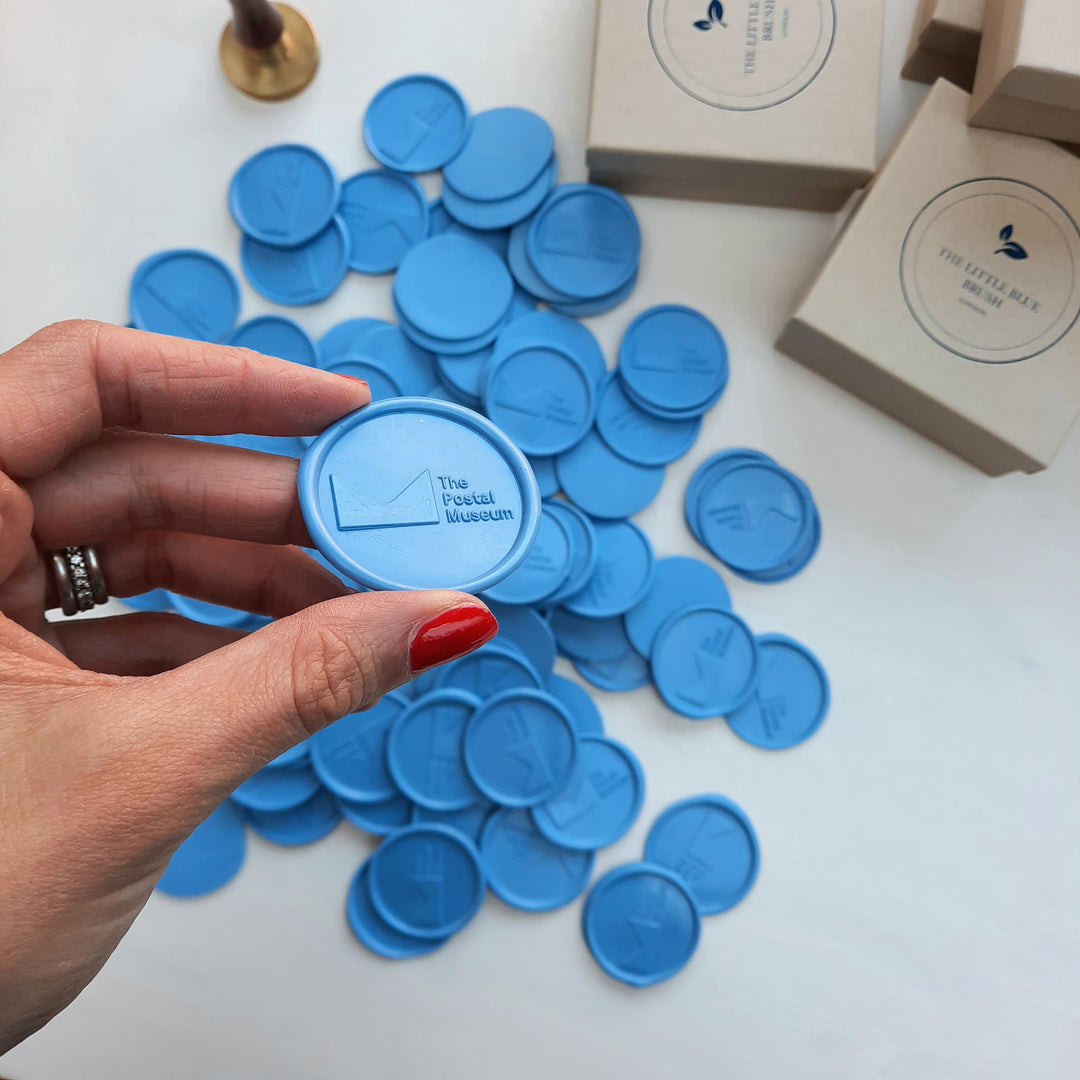 Custom 30mm wax seals ONLY - THE LITTLE BLUE BRUSH  