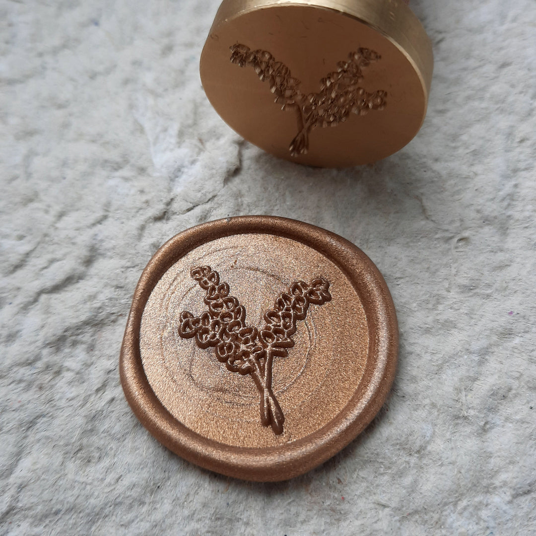 Eucalyptus Self-Adhesive Wax Seals - Various Colours - THE LITTLE BLUE BRUSH LONDON