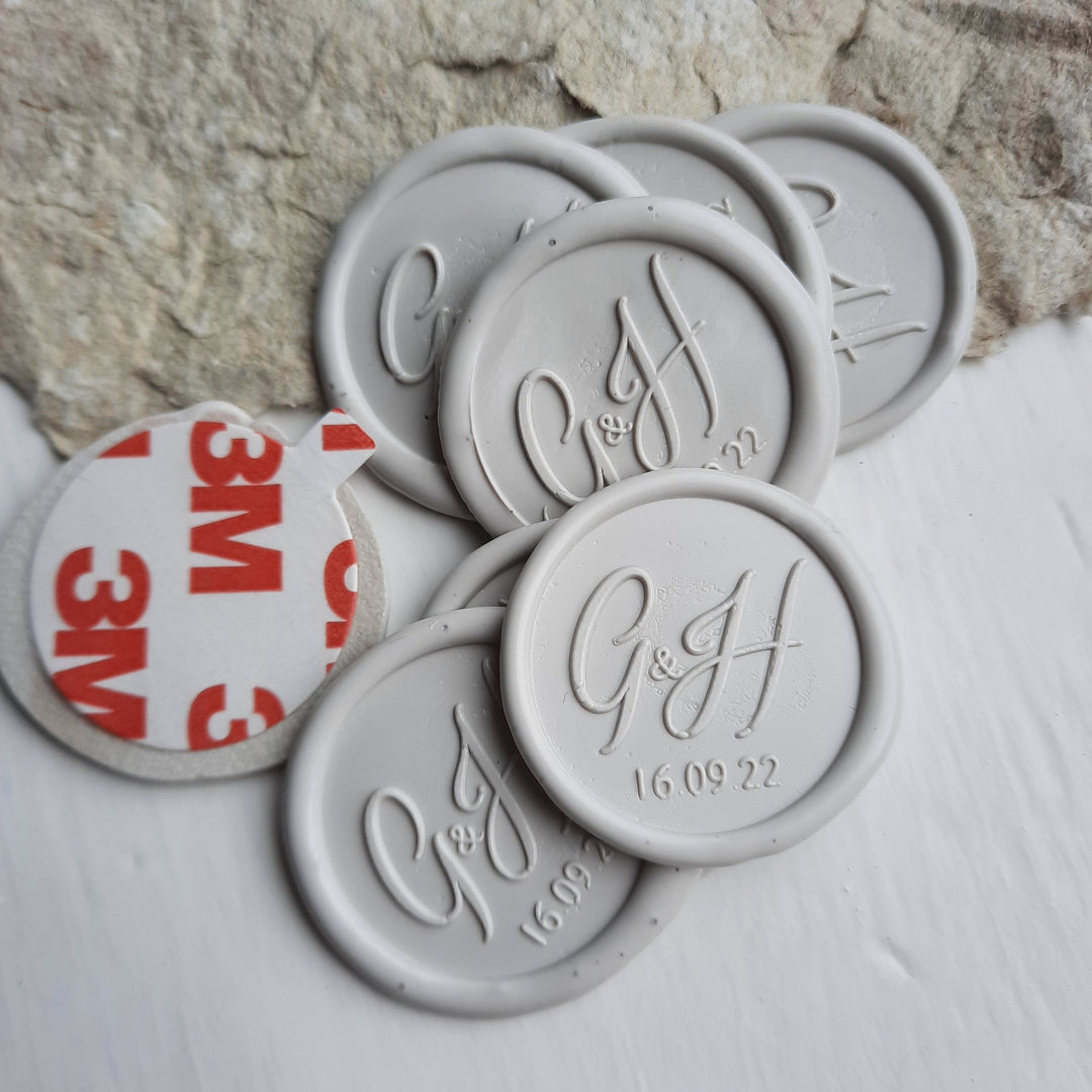 'Olivia' Monogram- Wax Seals - THE LITTLE BLUE BRUSH LONDON