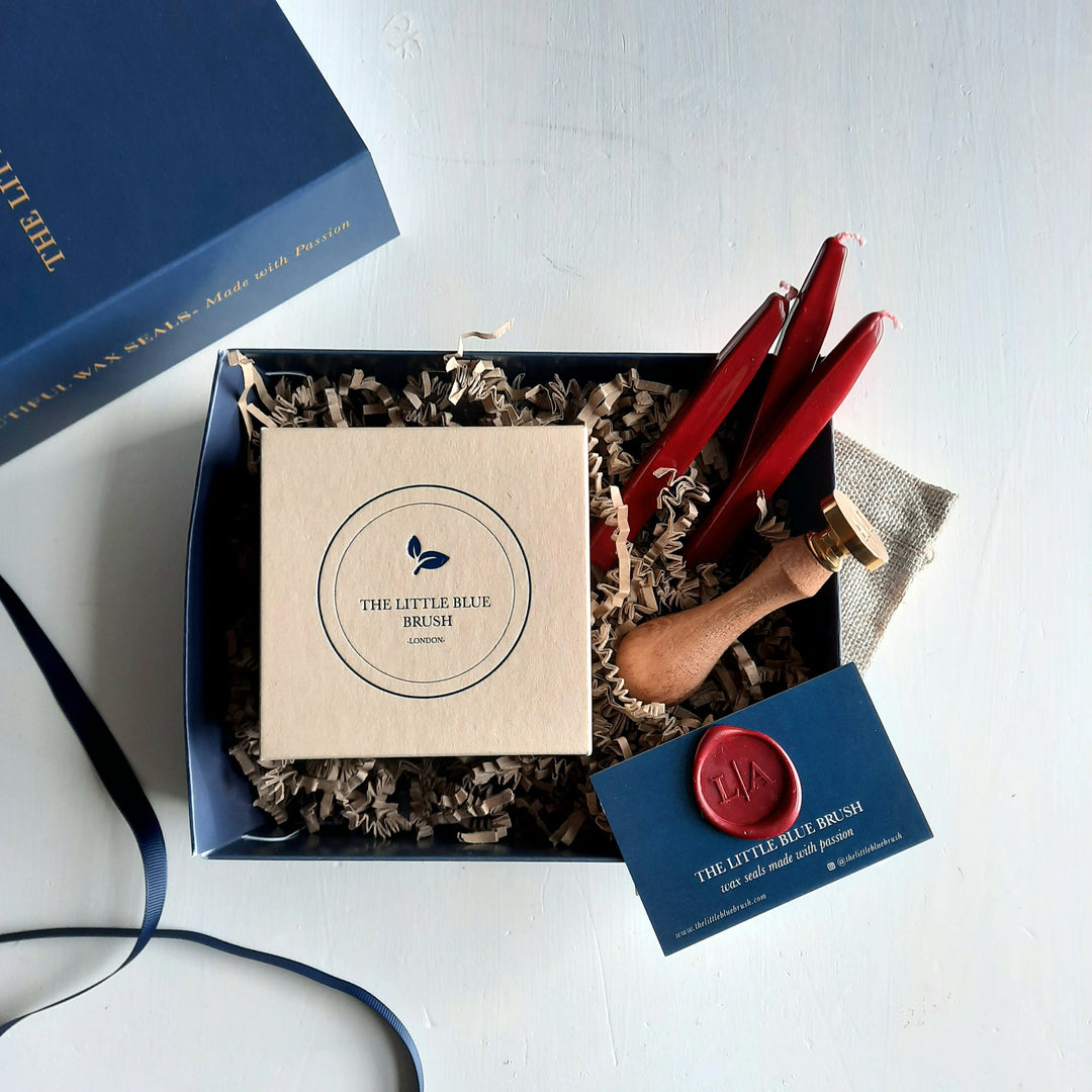 'Modern' Monogram Gift Box - THE LITTLE BLUE BRUSH LONDON
