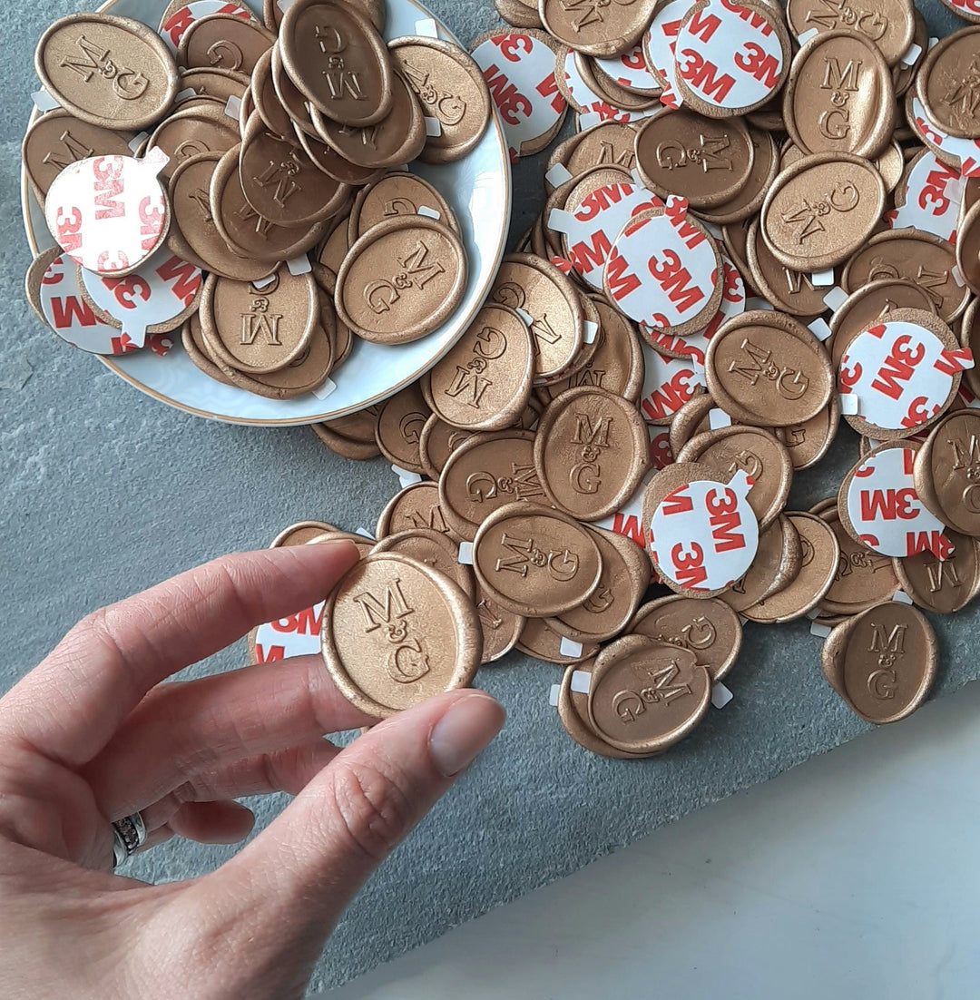 Custom Oval wax seals ONLY - THE LITTLE BLUE BRUSH LONDON