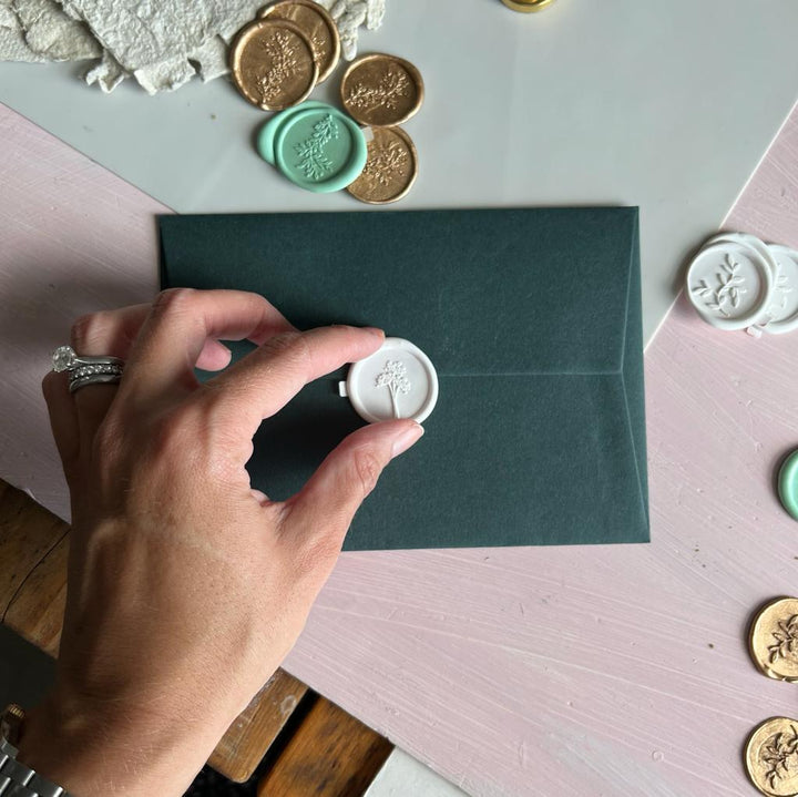 Dandelion Self-Adhesive Wax Seals - Various Colours