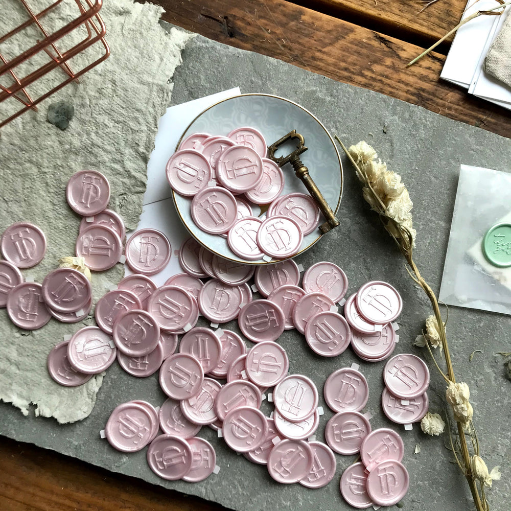 Custom 25mm wax seals ONLY - THE LITTLE BLUE BRUSH  
