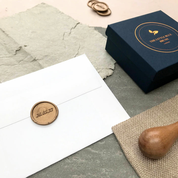 'Our Date' Stamp Only - THE LITTLE BLUE BRUSH  